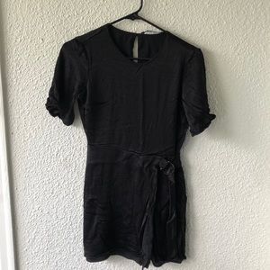 Zara short satin body suit